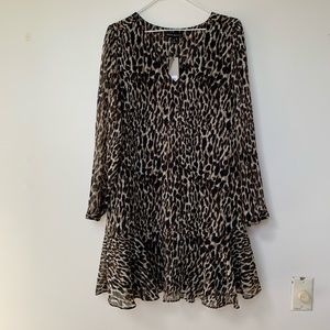 NWT BANANA REPUBLIC CHEETAH DRESS